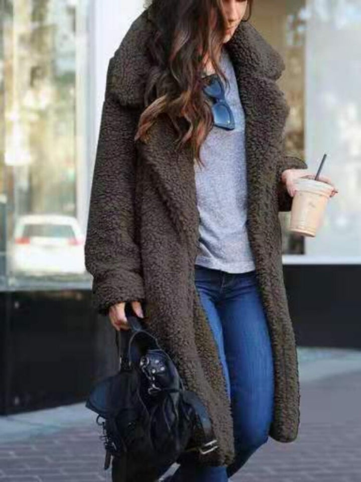 Ivodessa | Women's Teddy Coat Fleece Everyday Wear