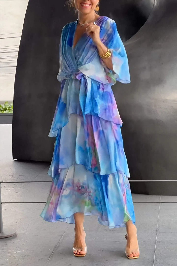 Kara | Women's Wedding Guest Elegant Draped Dresses — 2