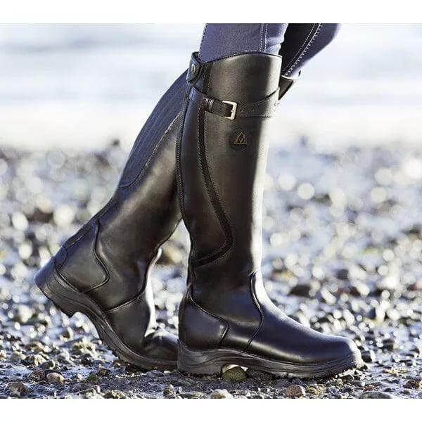 Liorbelle | Women's Waterproof Riding Boots — Black