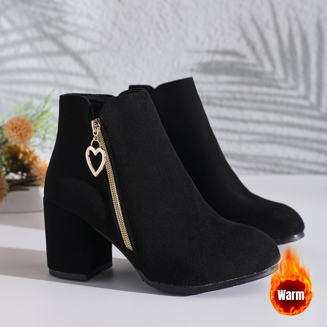 Liorvia | Women's Warm Ankle Boots – Cozy Elegance for Cooler Days — 1