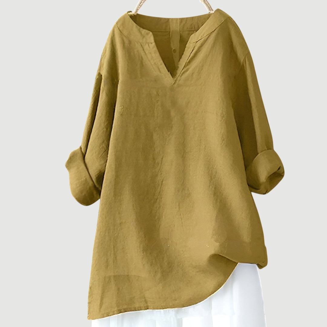 Loose casual shirt with modern style on clean background