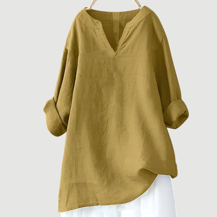Loose casual shirt with modern style on clean background