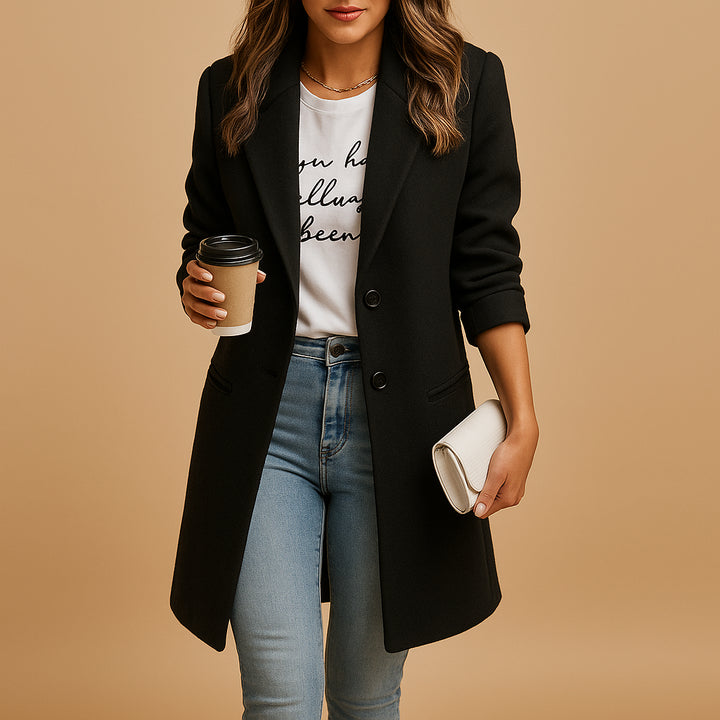 Mareneen | Women's Casual Stretch Sophia Tops — Black