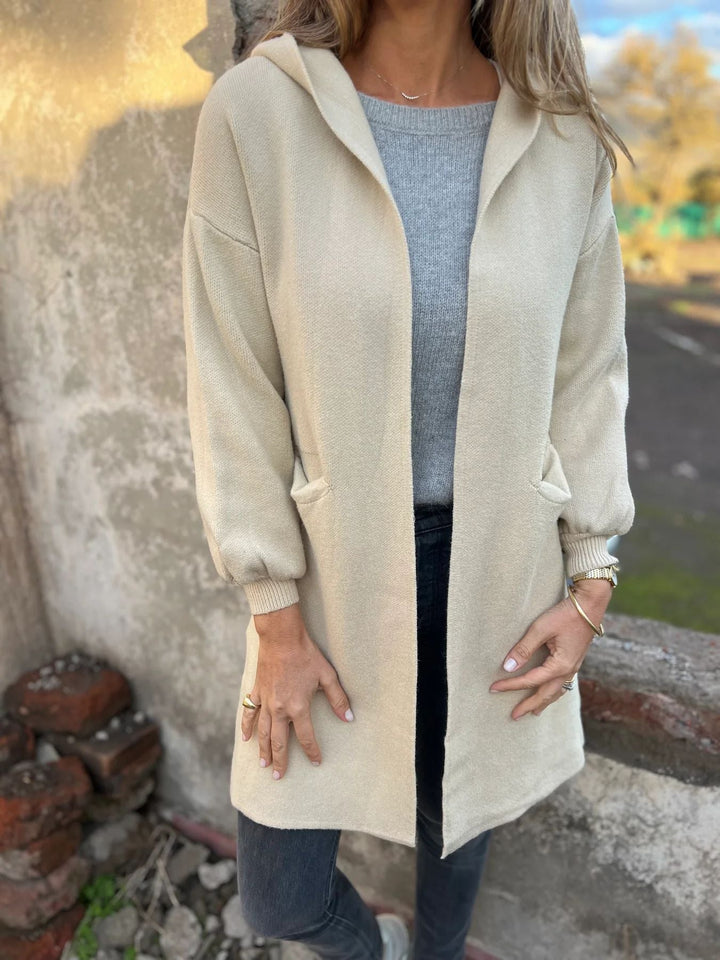 Marensia | Women's Sweater Vest Hooded Knit Layering