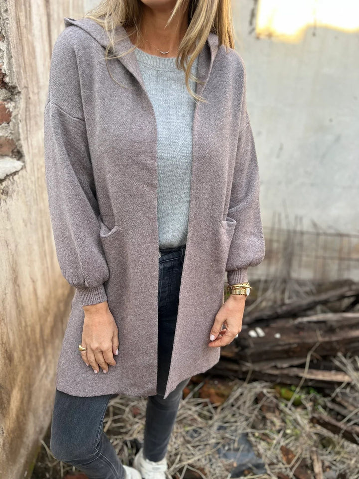 Marensia | Women's Sweater Vest Hooded Knit Layering