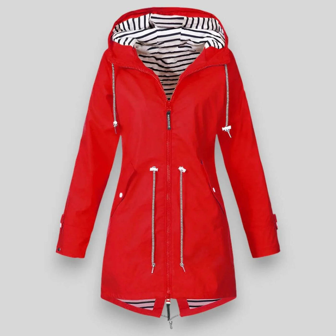 Ninonanthe | Women's Waterproof Rain Jacket with Pockets — 2