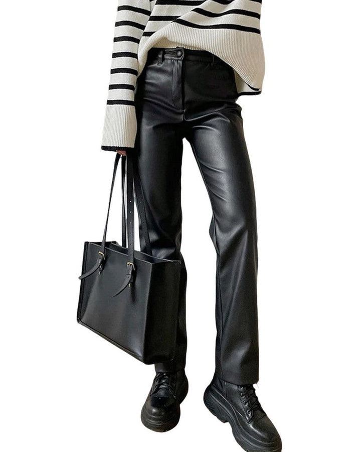 Orlasia | Women's Slim Zipper Pencil Trouser Pants — 1
