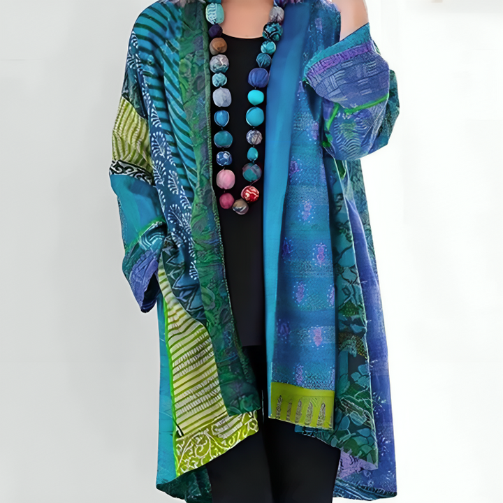 Ottildora | Women's Knit Cozy Stylish Cardigan Sweaters — Blue