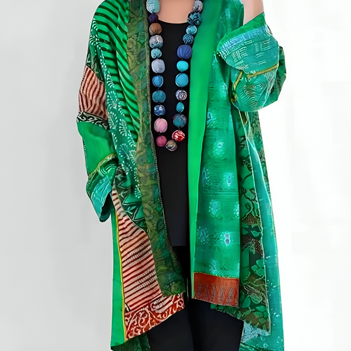Ottildora | Women's Knit Cozy Stylish Cardigan Sweaters — Green