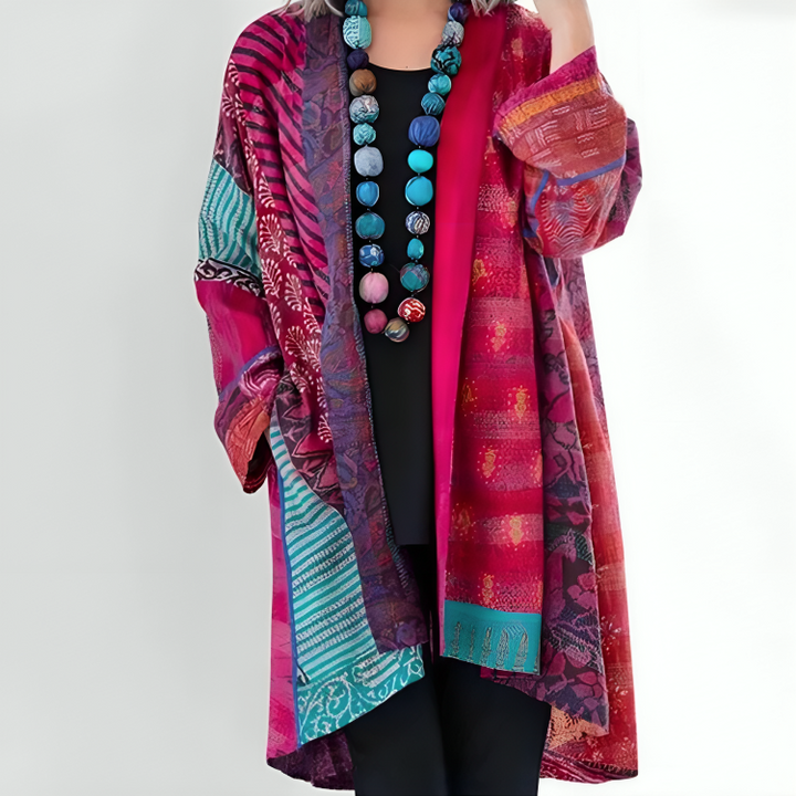 Ottildora | Women's Knit Cozy Stylish Cardigan Sweaters — Pink