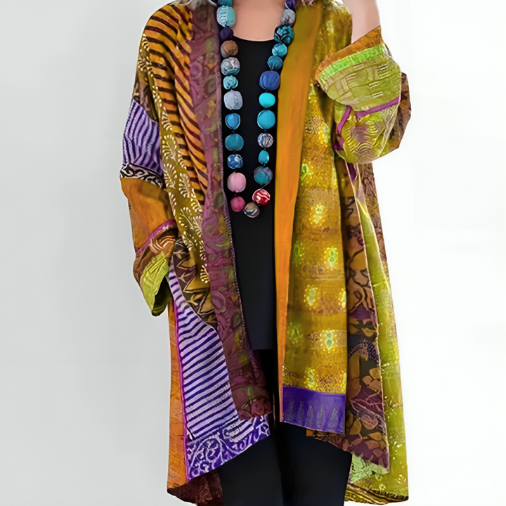 Ottildora | Women's Knit Cozy Stylish Cardigan Sweaters — Yellow