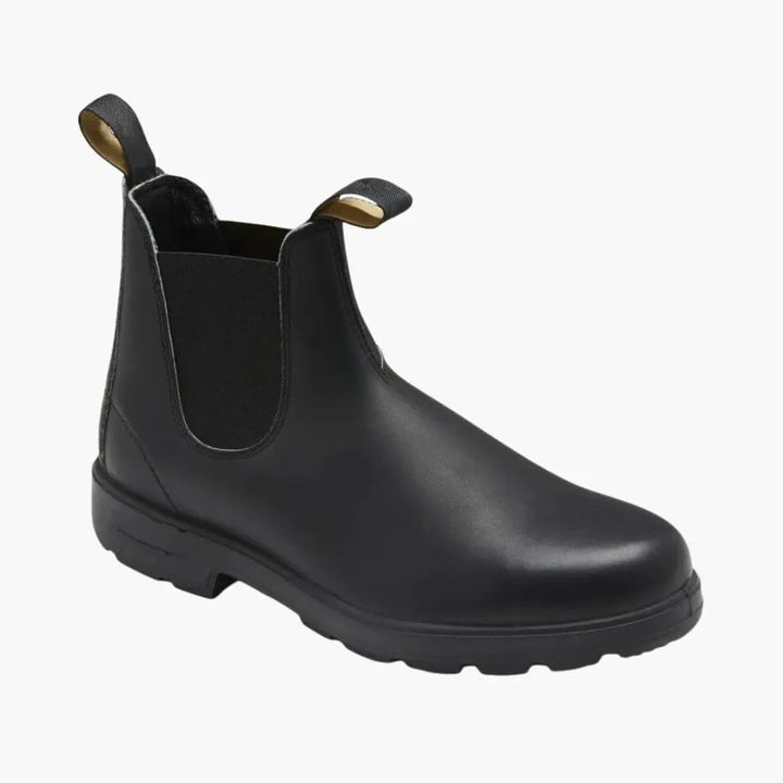 Peregrine | Men's Orthopedic Comfort Slip-On Classic Slip On Chelsea Ankle Boots Loafers — Black