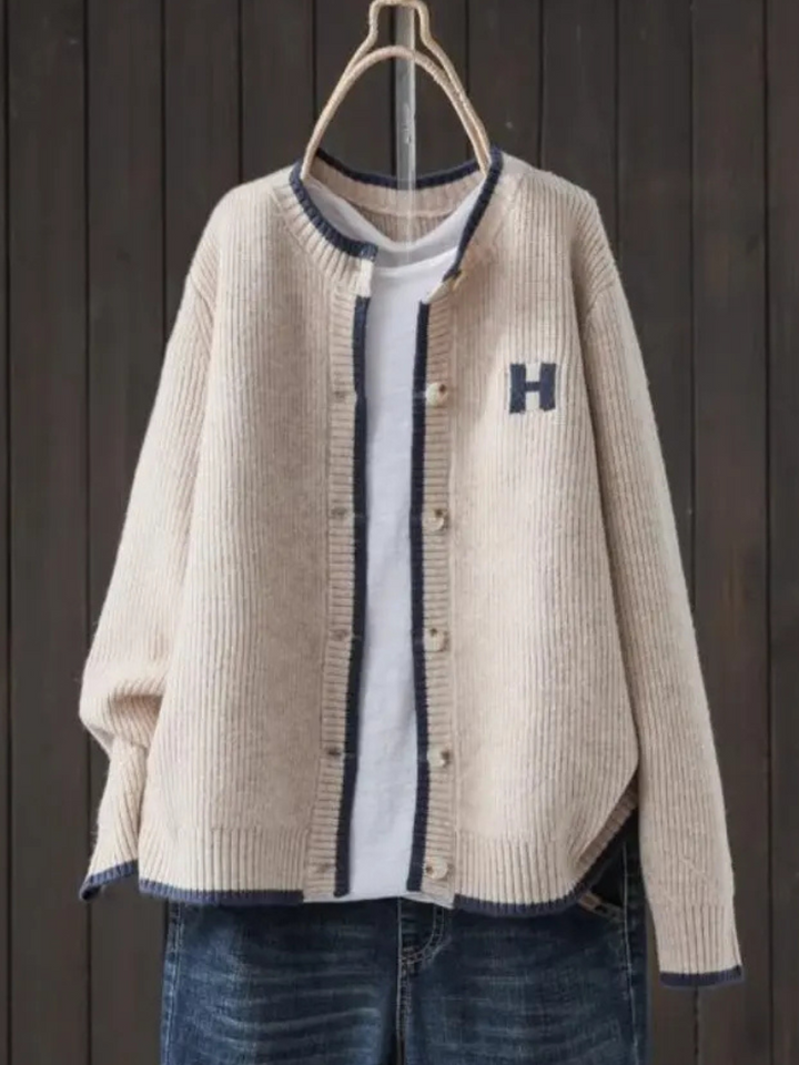 Perlavanne | Women's Cardigan Sweater Oversized Everyday Wear