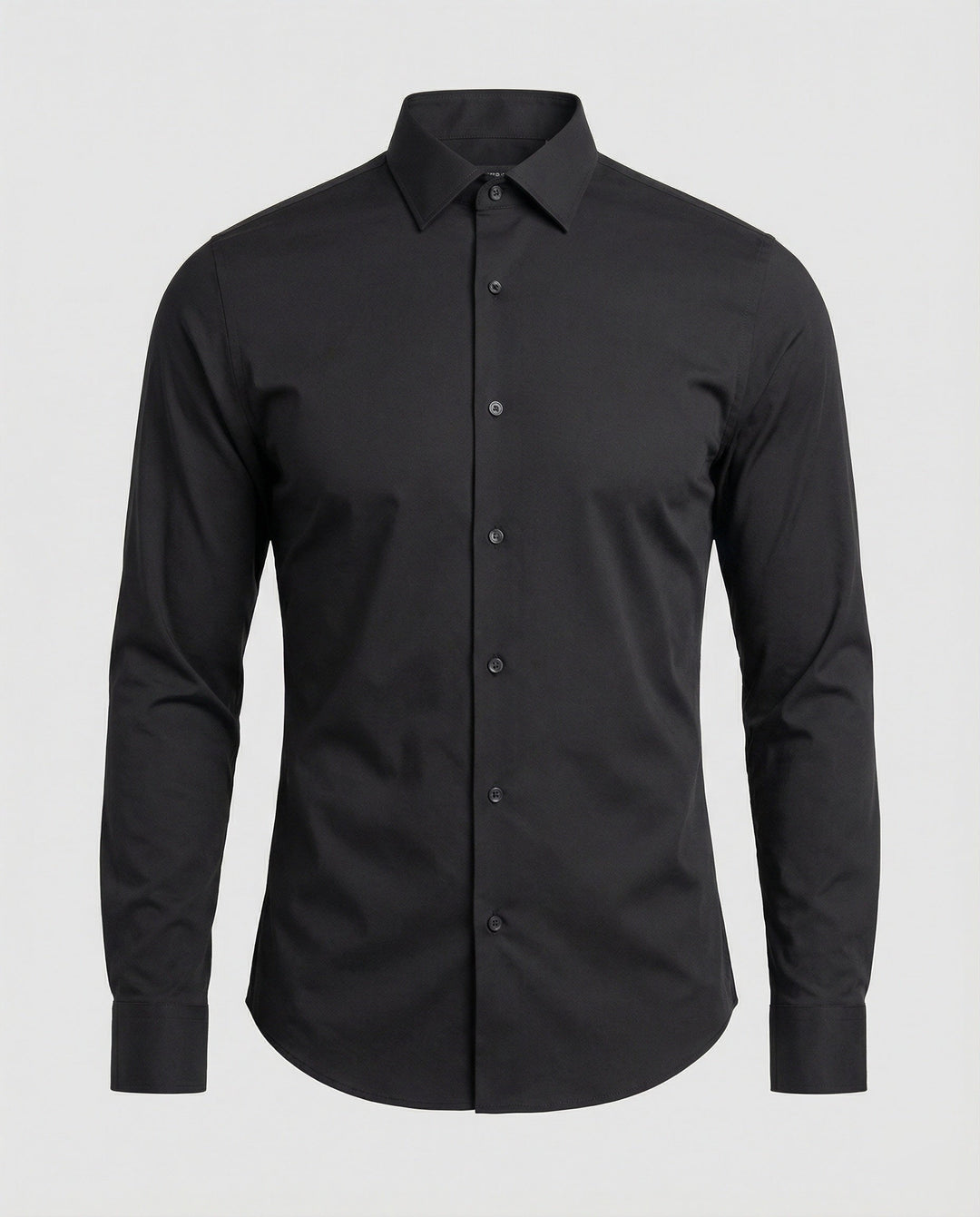 Formal shirt with a plain background.