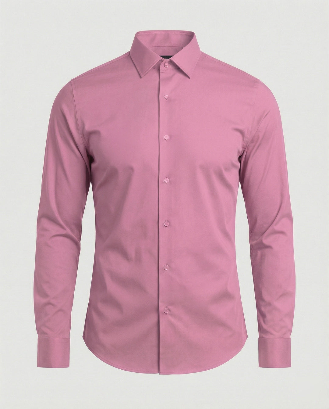 Polished shirt for formal styling on a plain background.
