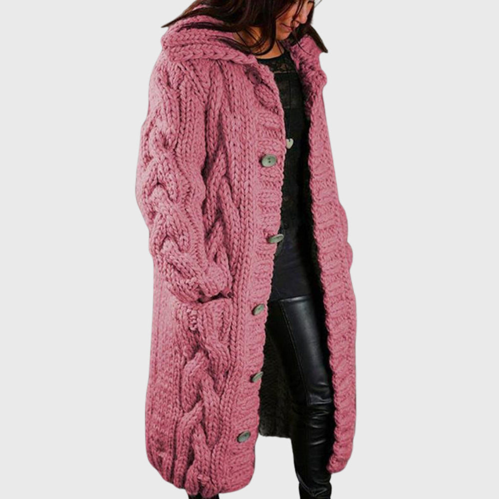 Quenessa | Women's Casual Stretch COZY ELEGANT COAT Tops — 2