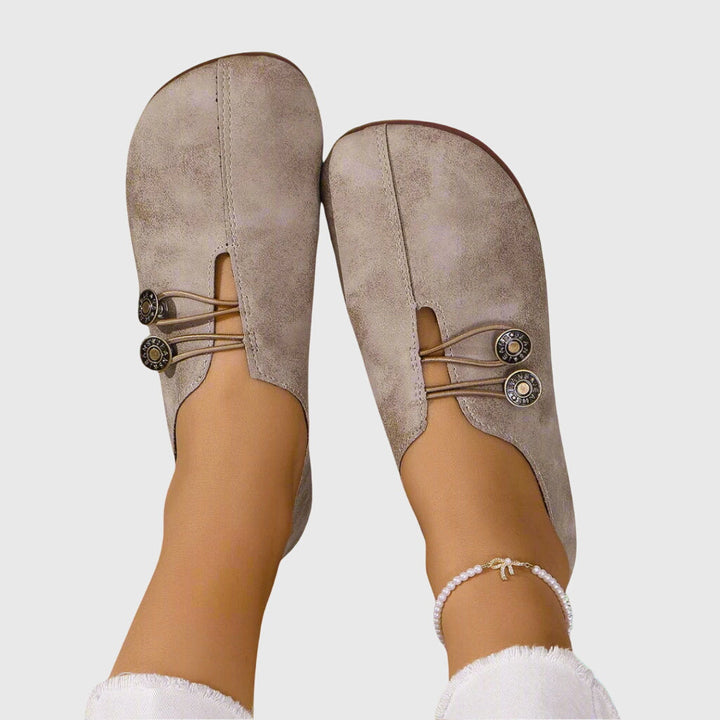 Rillaana | Women's Lace-Up Suede Ankle Boots for — Light Brown