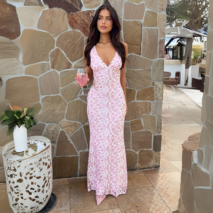 Ondrea | Floral Evening Occasion Dress