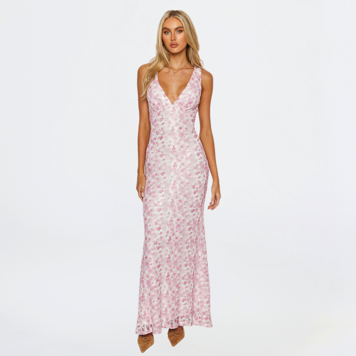 Ondrea | Floral Evening Occasion Dress