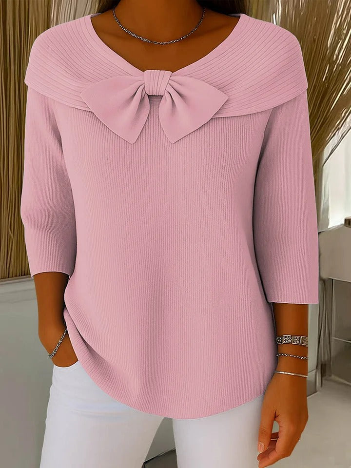 Solsia | Women's Knit Cozy Sophisticated Sweater — 2