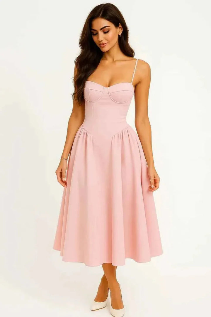 Leah | Fitted Corset Dress Summer