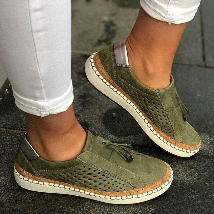 Thealyn | Women's Orthopedic Comfort Slip-Ons Loafers — 1