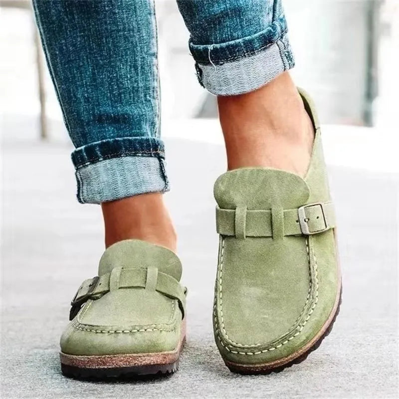 Theawynn | Women's Orthopedic Comfort STYLISH SLIP-ONS Loafers — Green