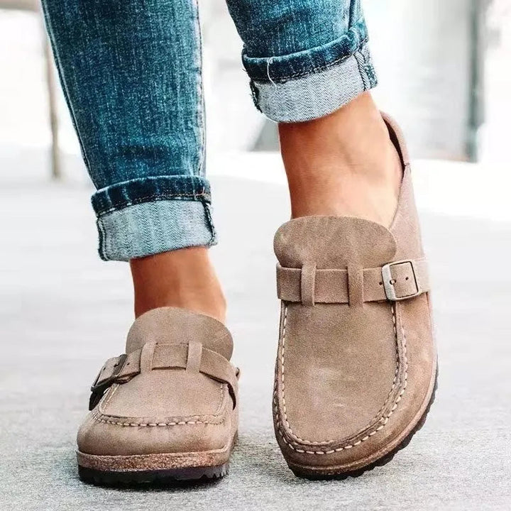Theawynn | Women's Orthopedic Comfort STYLISH SLIP-ONS Loafers — Khaki