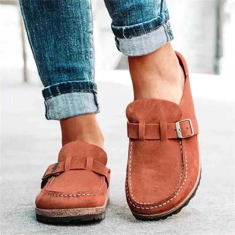 Theawynn | Women's Orthopedic Comfort STYLISH SLIP-ONS Loafers — Orange