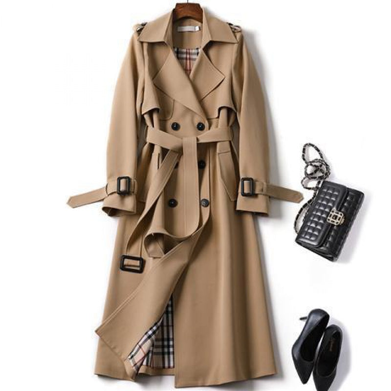 Tovaeen | Women's Elegant Trench Coat — 1