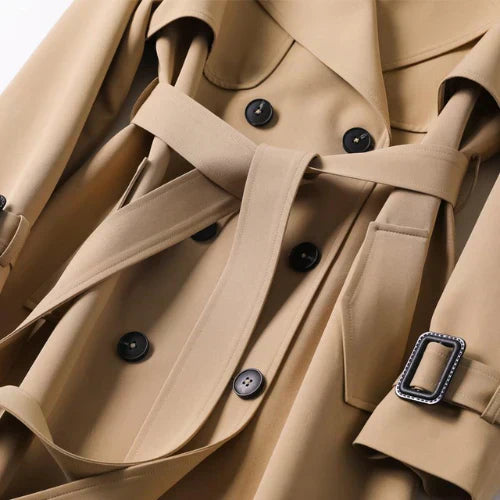 Tovaeen | Women's Elegant Trench Coat — 2