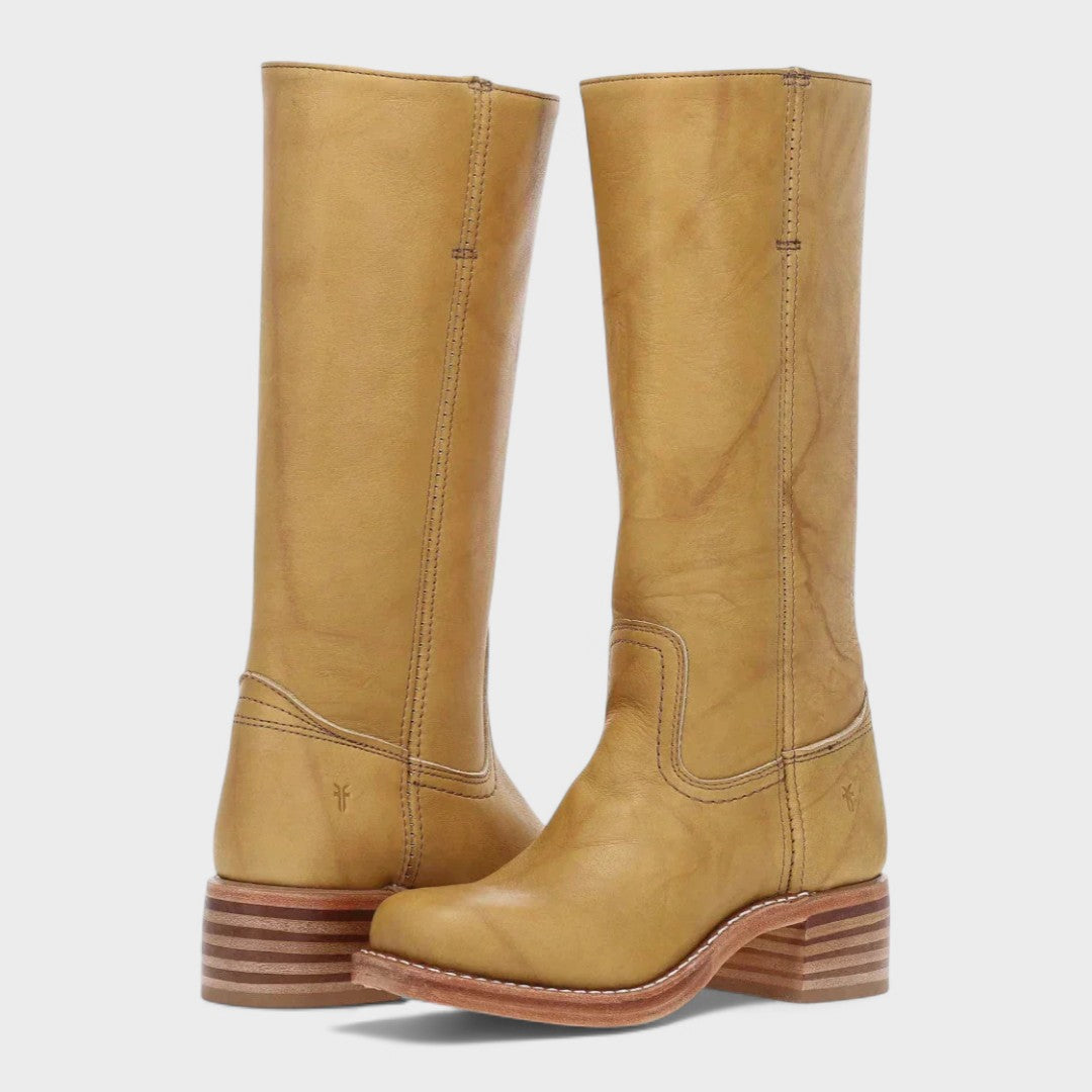 Tovaynn | Women's Classic Cowboy Boots — Yellow