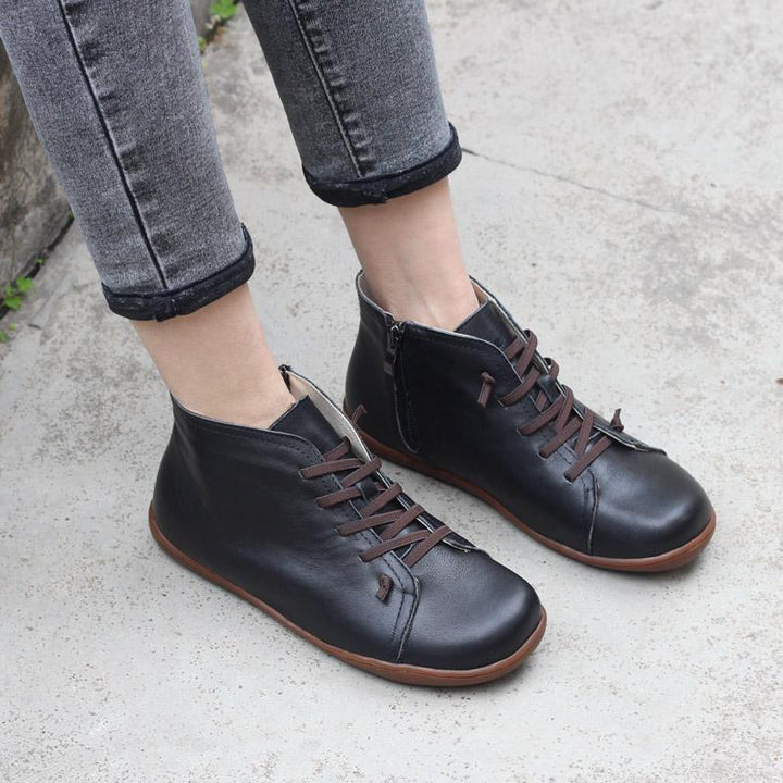 Vesperstine | Women's Modern and Comfortable Ankle Boots — Black