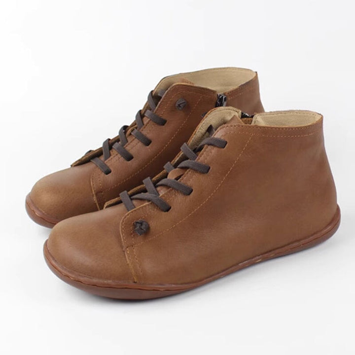 Vesperstine | Women's Modern and Comfortable Ankle Boots — Brown