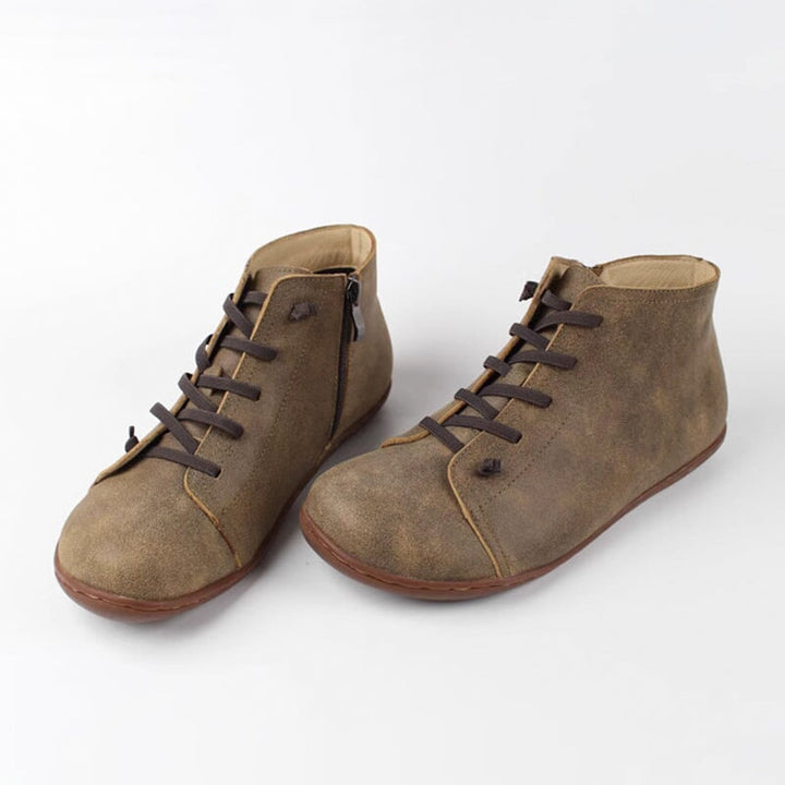 Vesperstine | Women's Modern and Comfortable Ankle Boots — Gray