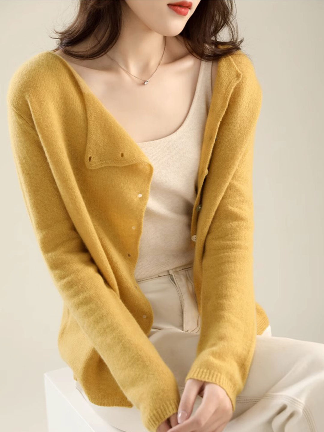 Vienina | Women's Cardigan V-Neck Everyday Wear