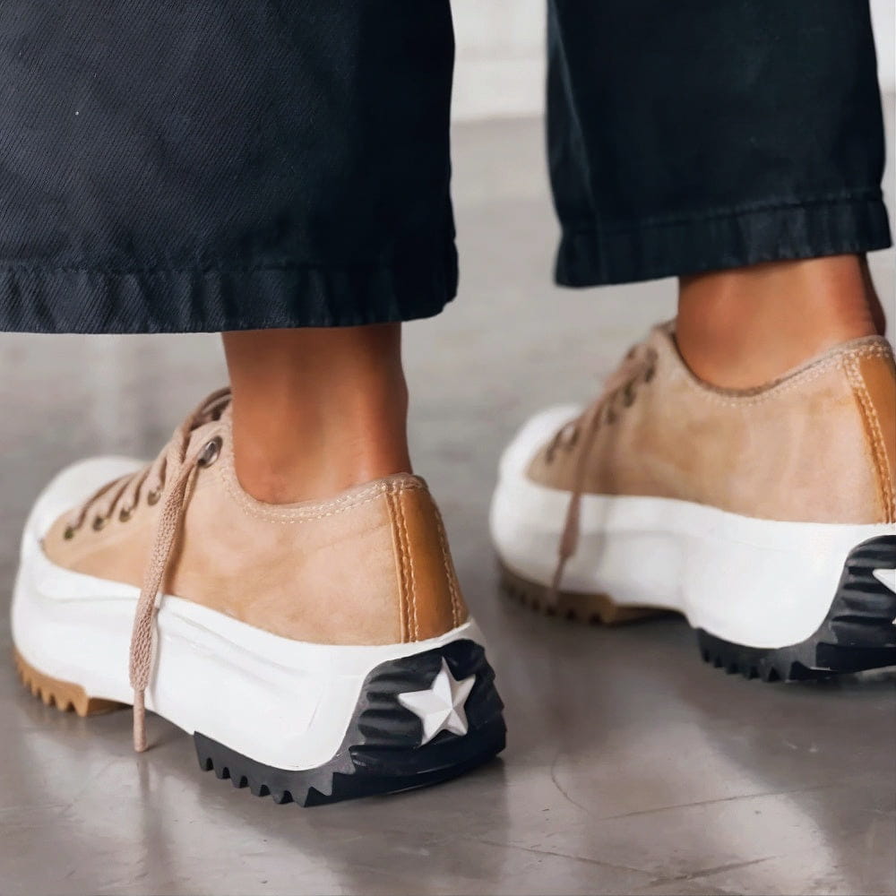 Back angle star footwear