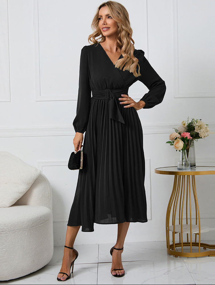 Montrella | Sophisticated Summer Wedding Guest Dress with Belted Waist
